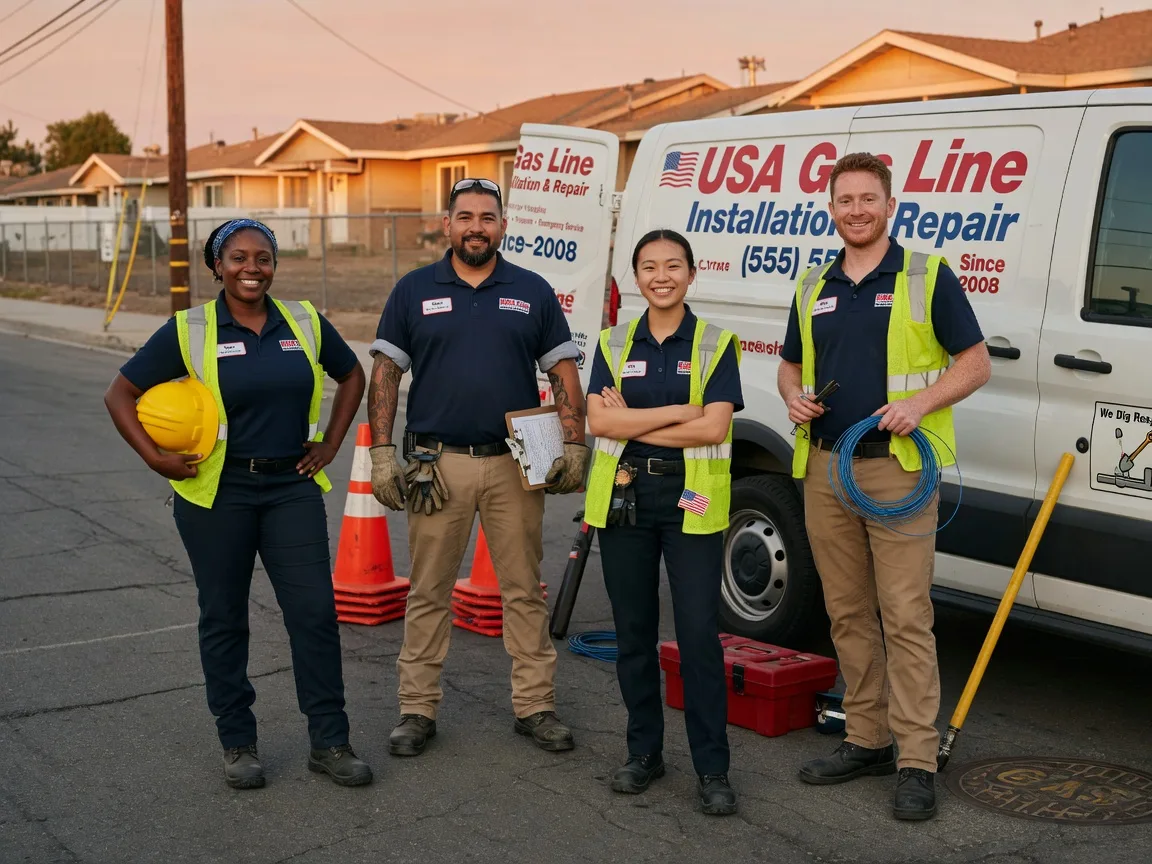 Gas Line Installation company in Alexis, NC